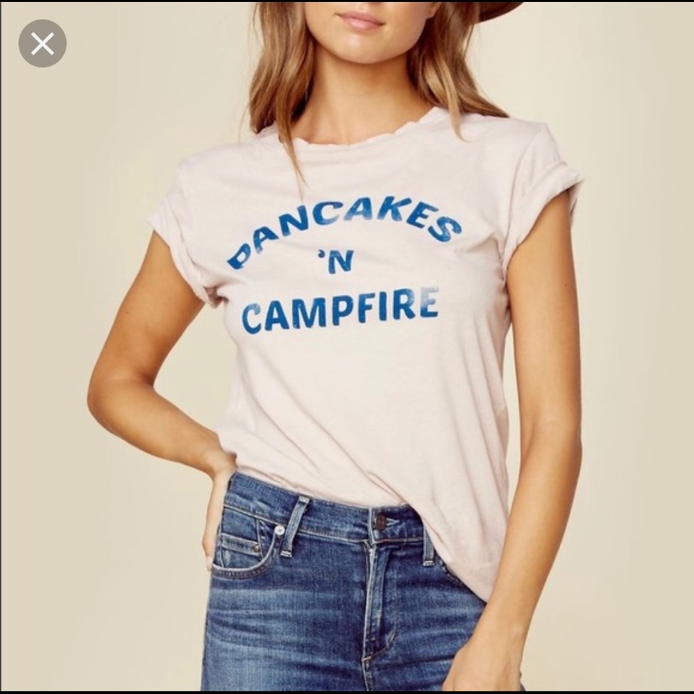 Mate the Label Pancakes n Campfire Shirt